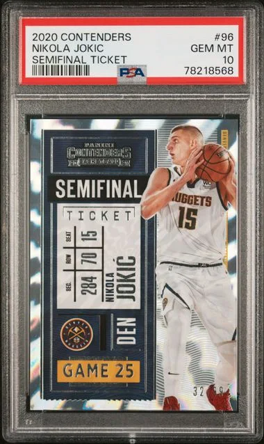 2020 Panini Contenders Nikola Jokic #96 card image
