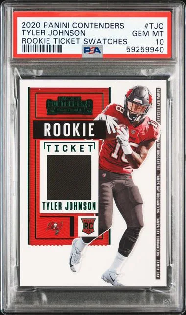 2020 Panini Contenders Tyler Johnson Ticket Swatches #TJO card image