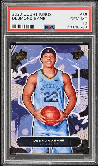 2020 Panini Court Kings Desmond Bane #68 card image