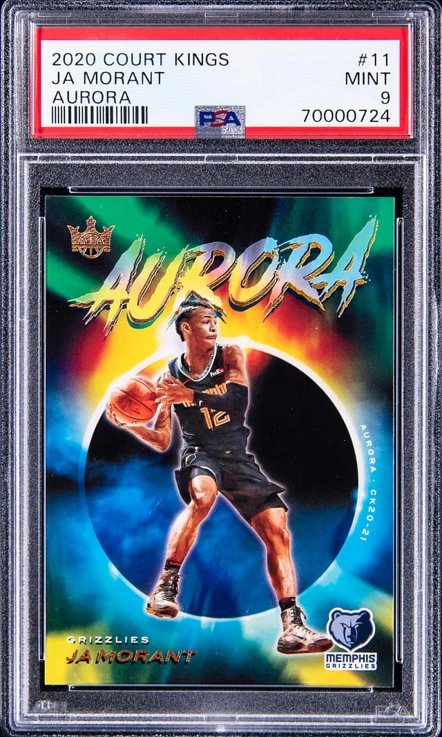 2020 Panini Court Kings Ja Morant Aurora #11 card image