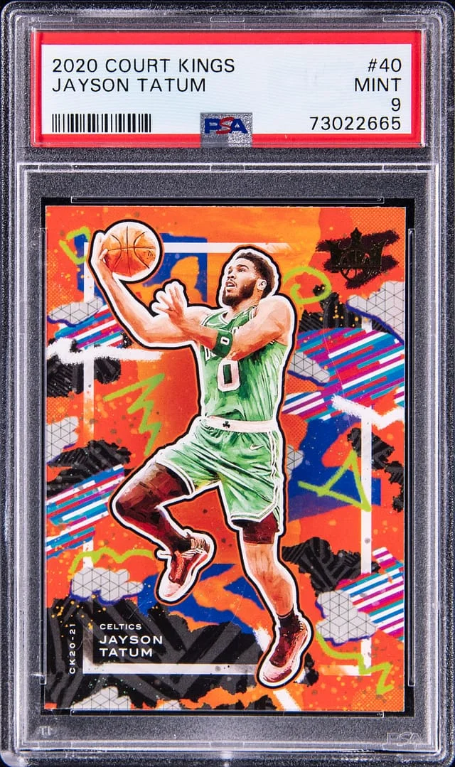 2020 Panini Court Kings Jayson Tatum #40 card image