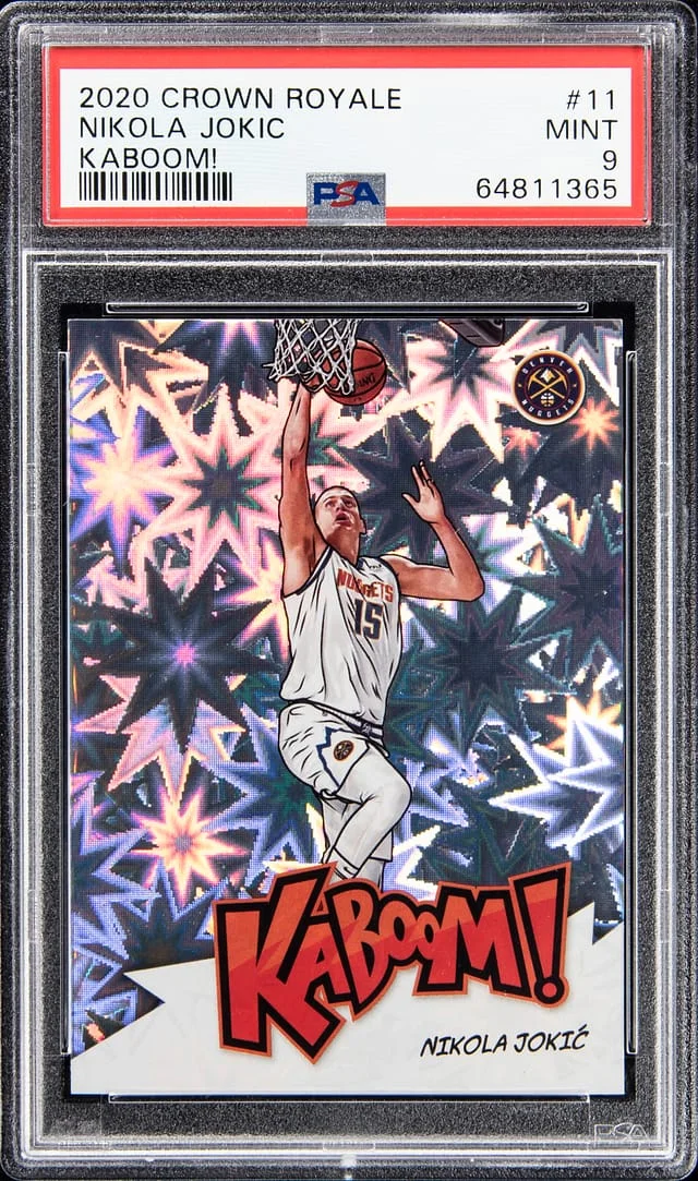 2020 Panini Crown Royale Nikola Jokic Kaboom! #11 card image