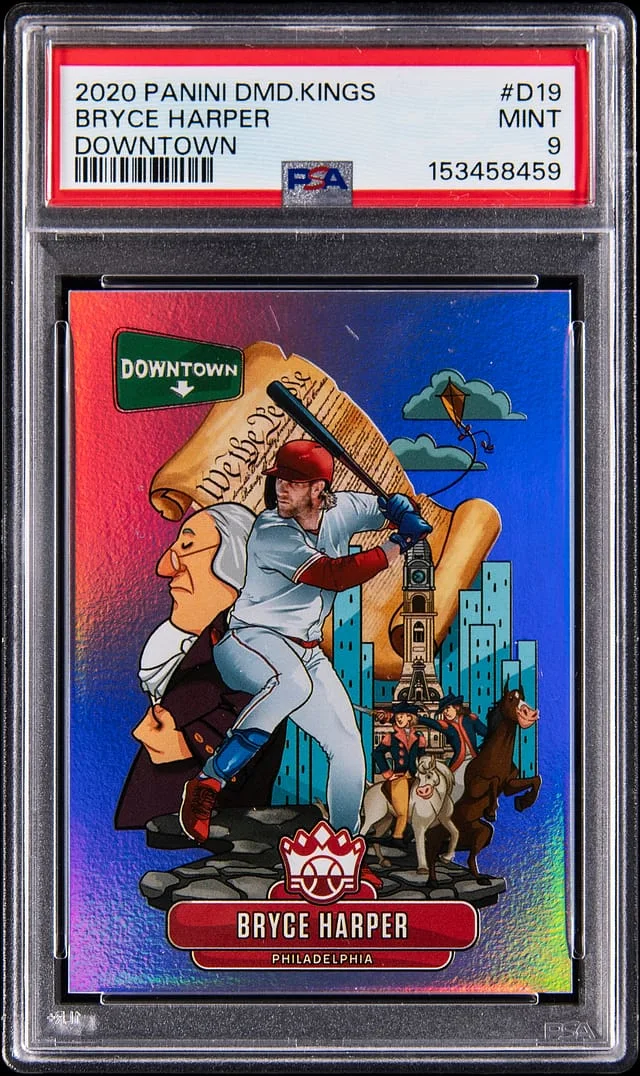 2020 Panini Diamond Kings Bryce Harper Downtown #D19 card image