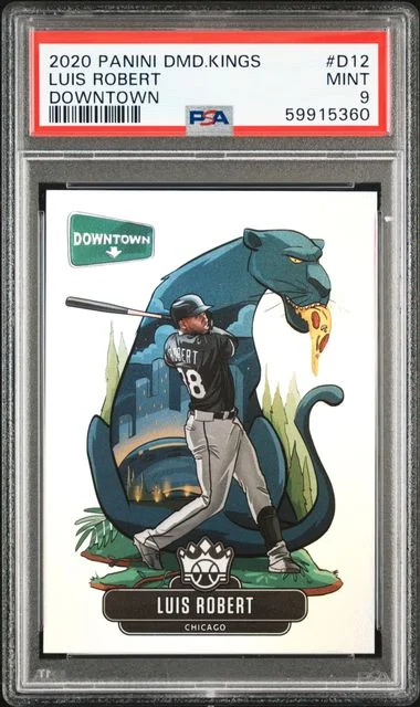 2020 Panini Diamond Kings Luis Robert Downtown #D12 card image