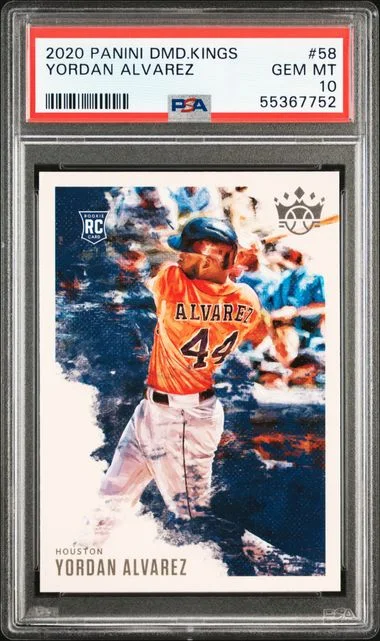 2020 Panini Diamond Kings Yordan Alvarez #58 card image