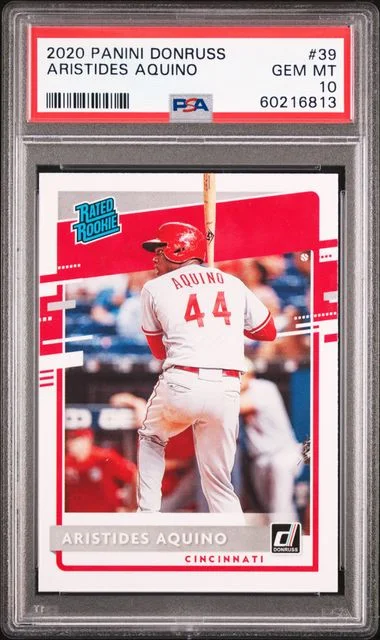 2020 Panini Donruss Aristides Aquino #39 card image