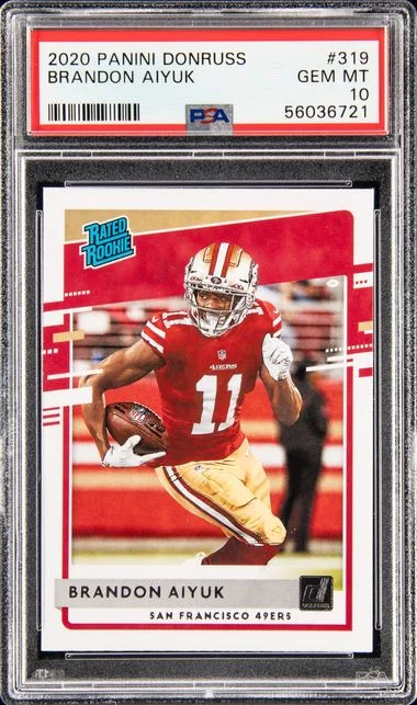 2020 Panini Donruss Brandon Aiyuk #319 card image