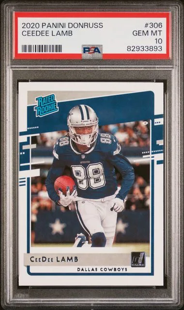 2020 Panini Donruss Ceedee Lamb #306 card image