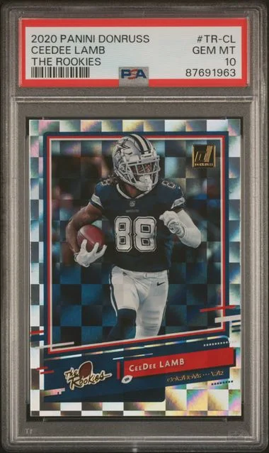 2020 Panini Donruss Ceedee Lamb The Rookies #TR-CL card image