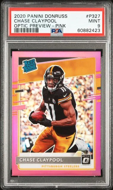 2020 Panini Donruss Chase Claypool #P327 card image