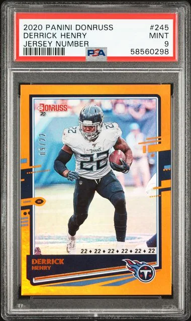 2020 Panini Donruss Derrick Henry #245 card image