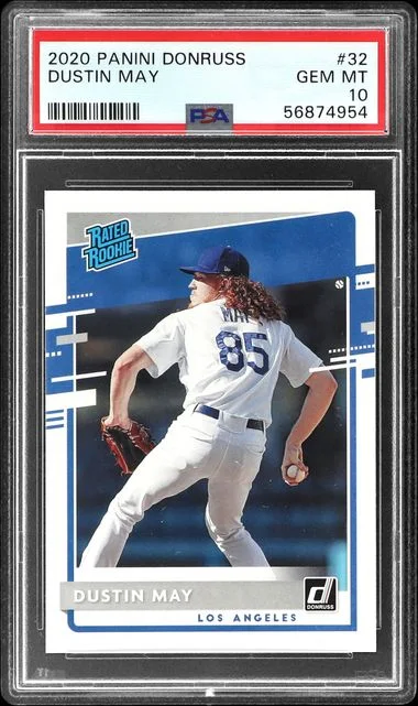 2020 Panini Donruss Dustin May #32 card image
