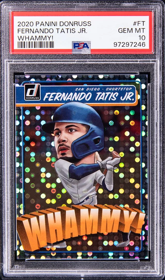 2020 Panini Donruss Fernando Tatis Jr. Whammy! #FT card image