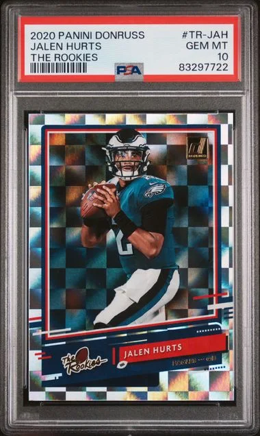 2020 Panini Donruss Jalen Hurts The Rookies #TR-JAH card image