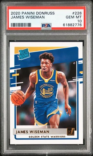 2020 Panini Donruss James Wiseman #226 card image