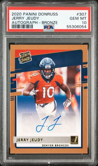 2020 Panini Donruss Jerry Jeudy #307 card image
