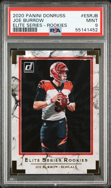 2020 Panini Donruss Joe Burrow Elite Series #ESRJB card image