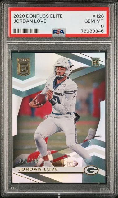 2020 Panini Donruss Jordan Love Elite #126 card image
