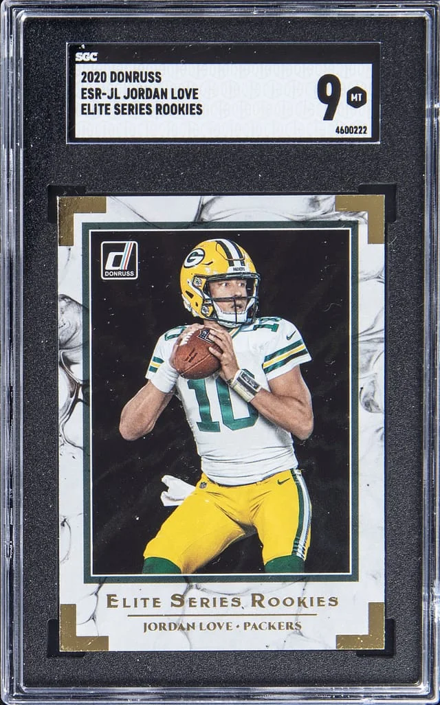 2020 Panini Donruss Jordan Love Elite Series Rookies #ESR-JL card image