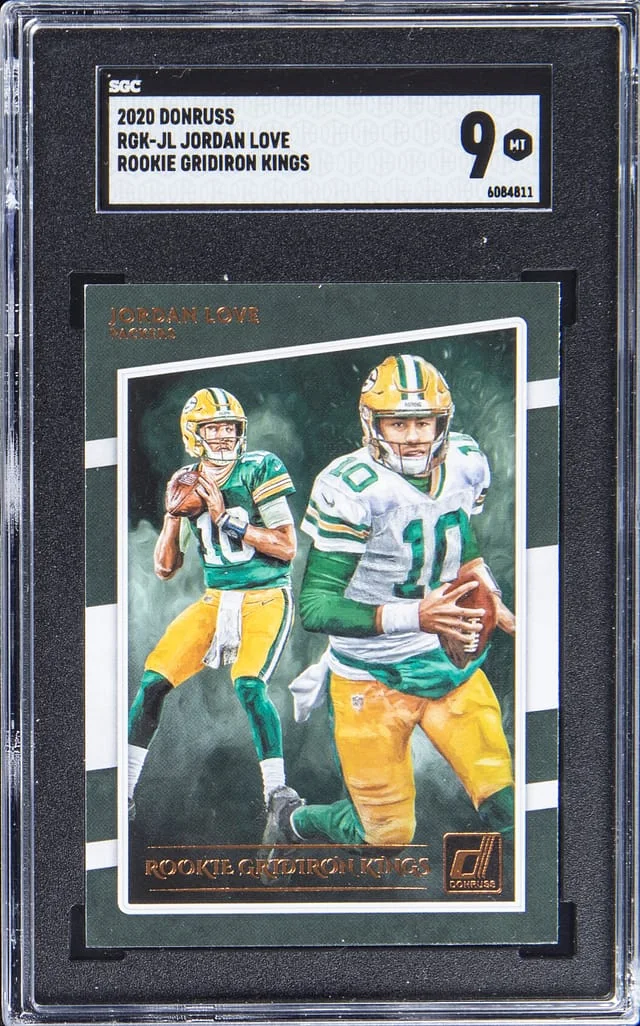 2020 Panini Donruss Jordan Love Gridiron Kings #RGK-JL card image