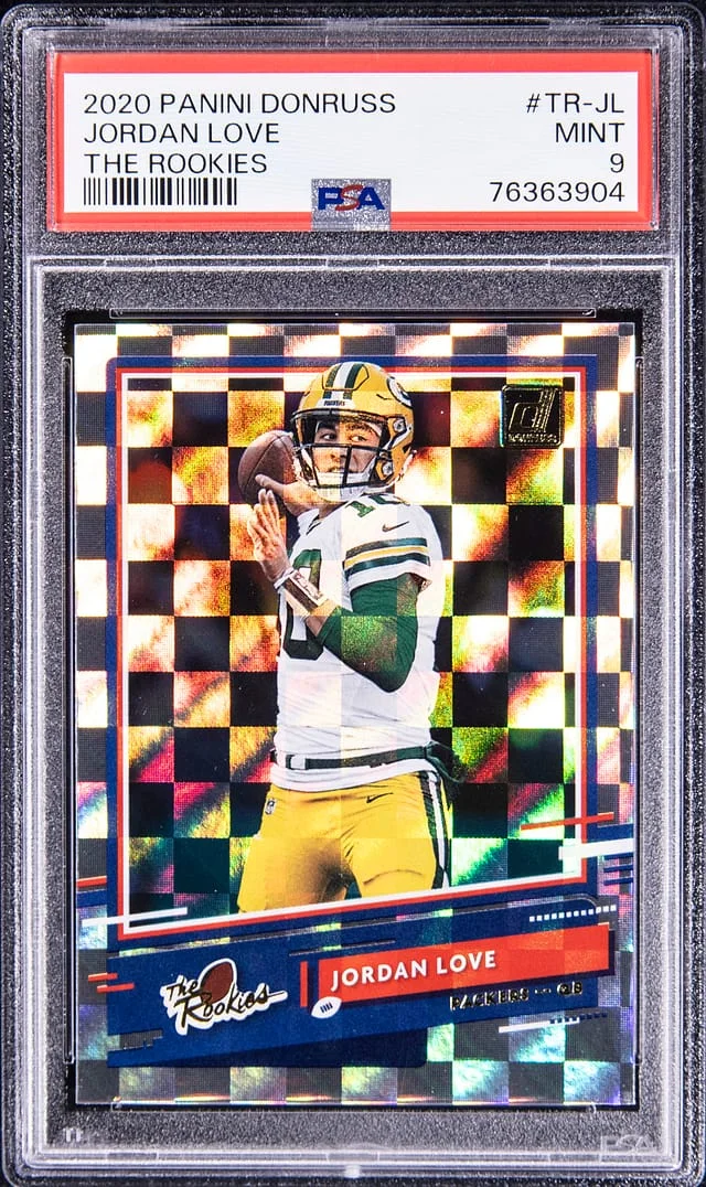 2020 Panini Donruss Jordan Love The Rookies #TR-JL card image