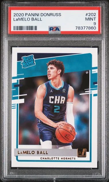 2020 Panini Donruss Lamelo Ball #202 card image