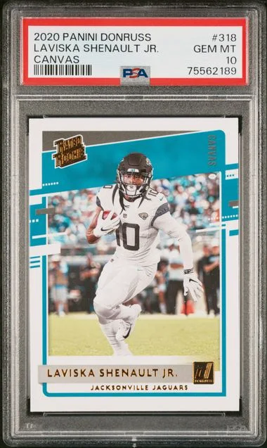 2020 Panini Donruss Laviska Shenault Jr. Canvas #318 card image