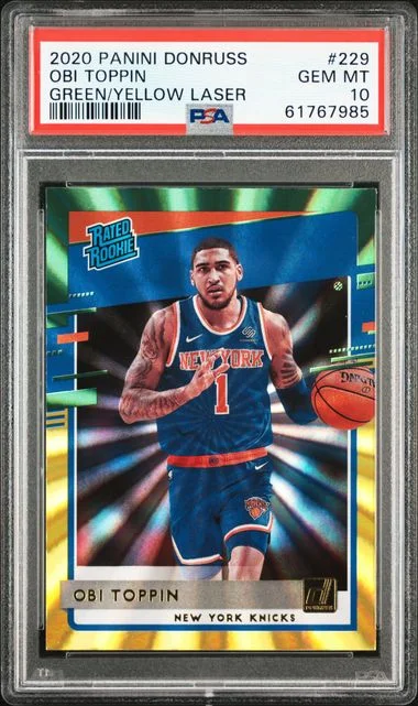 2020 Panini Donruss Obi Toppin #229 card image