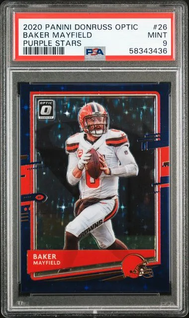 2020 Panini Donruss Optic Baker Mayfield #26 card image