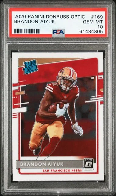 2020 Panini Donruss Optic Brandon Aiyuk #169 card image