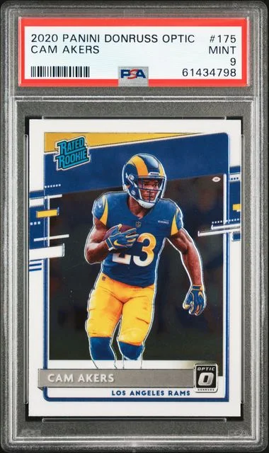 2020 Panini Donruss Optic Cam Akers #175 card image