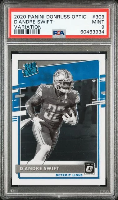 2020 Panini Donruss Optic D'Andre Swift #309 card image