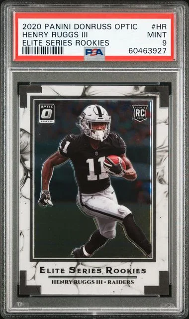 2020 Panini Donruss Optic Henry Ruggs III Elite Series Rookies #HR card image