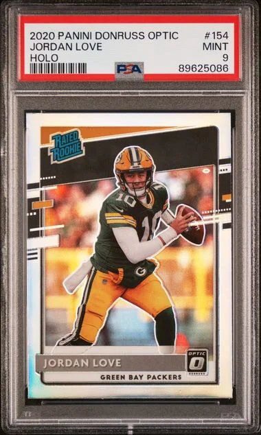 2020 Panini Donruss Optic Jordan Love #154 card image