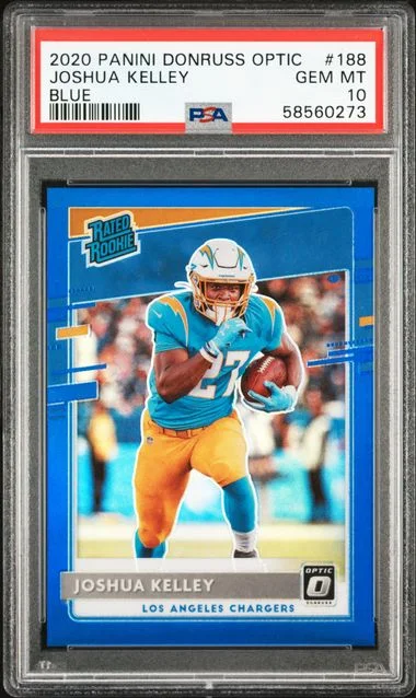 2020 Panini Donruss Optic Joshua Kelley #188 card image