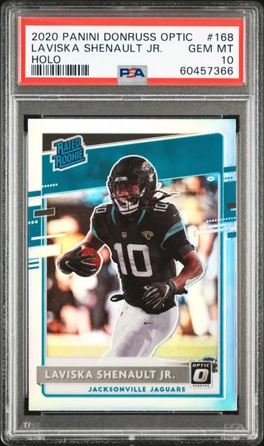 2020 Panini Donruss Optic Laviska Shenault Jr. #168 card image