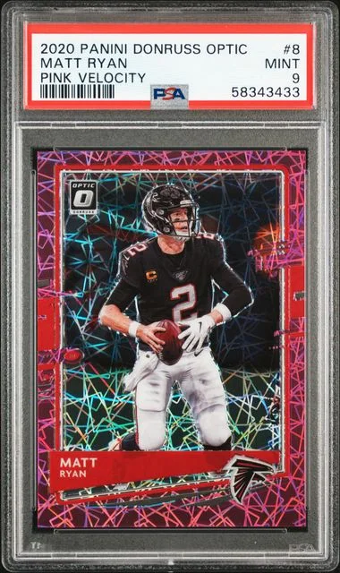 2020 Panini Donruss Optic Matt Ryan #8 card image