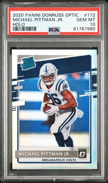2020 Panini Donruss Optic Michael Pittman Jr. #172 card image