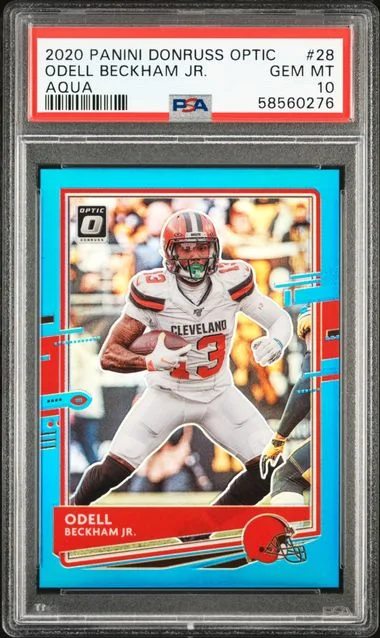 2020 Panini Donruss Optic Odell Beckham Jr. #28 card image