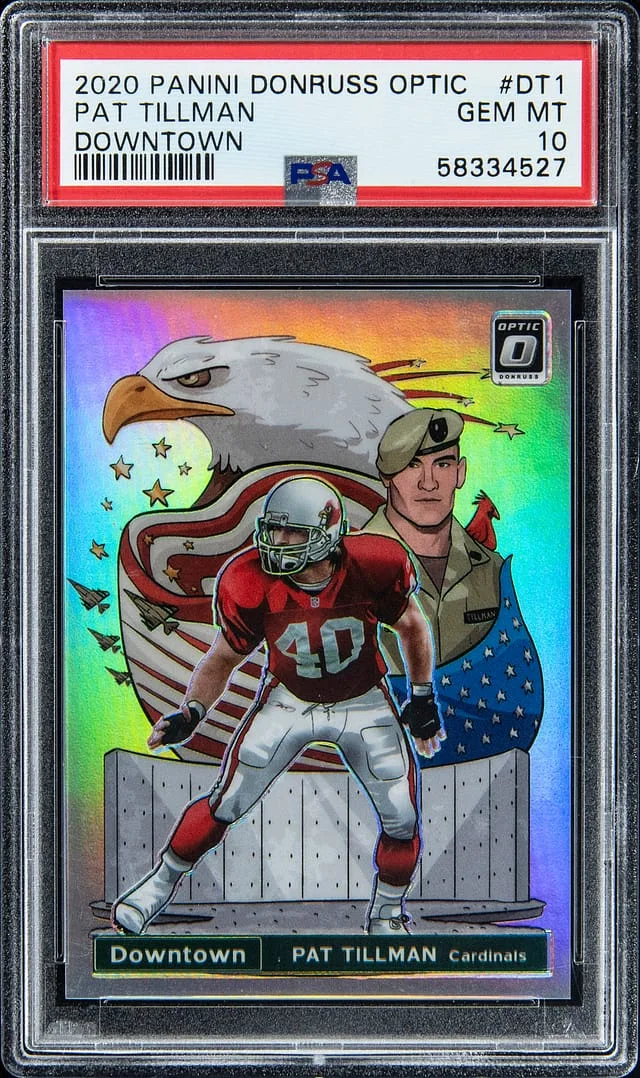 2020 Panini Donruss Optic Pat Tillman Downtown #DT1 card image