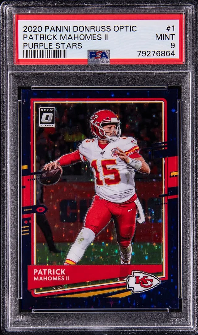 2020 Panini Donruss Optic Patrick Mahomes II #1 card image