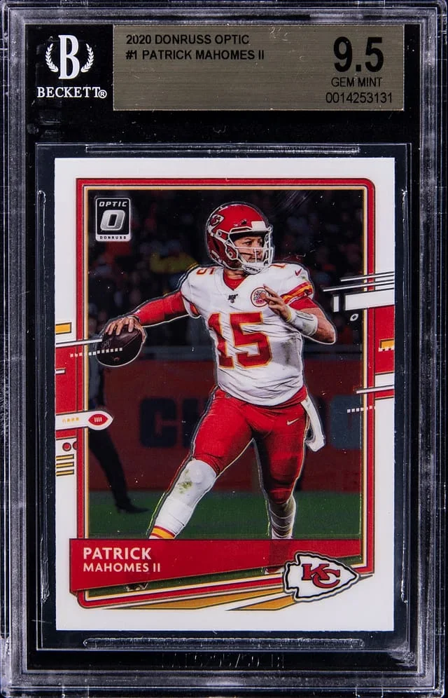 2020 Panini Donruss Optic Patrick Mahones II #1 card image