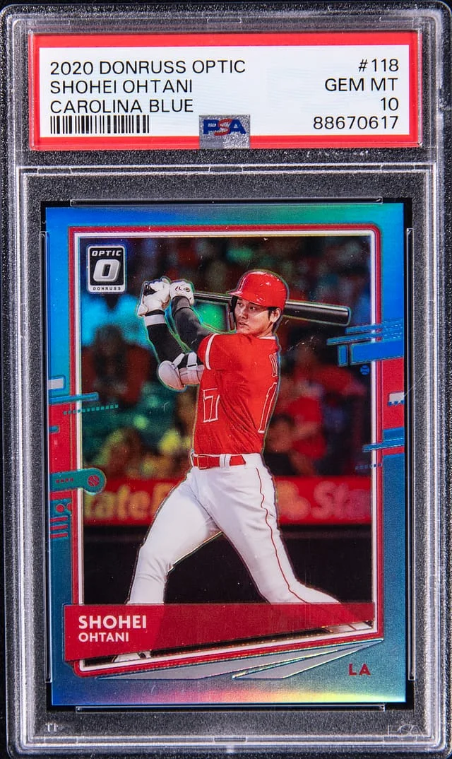 2020 Panini Donruss Optic Shohei Ohtani #118 card image