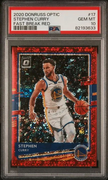 2020 Panini Donruss Optic Stephen Curry Fanatics Box Set #17 card image