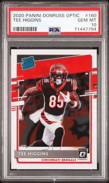 2020 Panini Donruss Optic Tee Higgins #160 card image