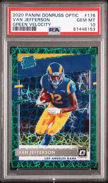 2020 Panini Donruss Optic Van Jefferson #176 card image