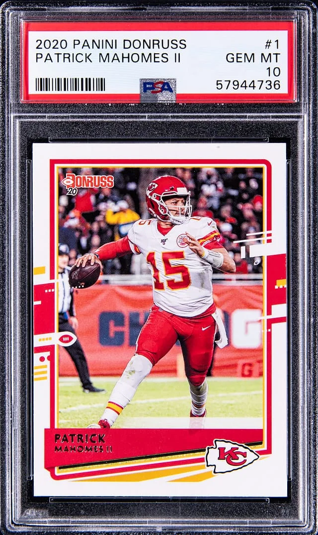 2020 Panini Donruss Patrick Mahomes Ii #1 card image