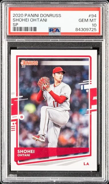 2020 Panini Donruss Shohei Ohtani SP #94 card image