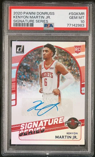 2020 Panini Donruss Signature Series Sgkmr Kenyon Martin Jr. #no-number card image