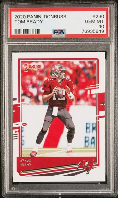2020 Panini Donruss Tom Brady #230 card image